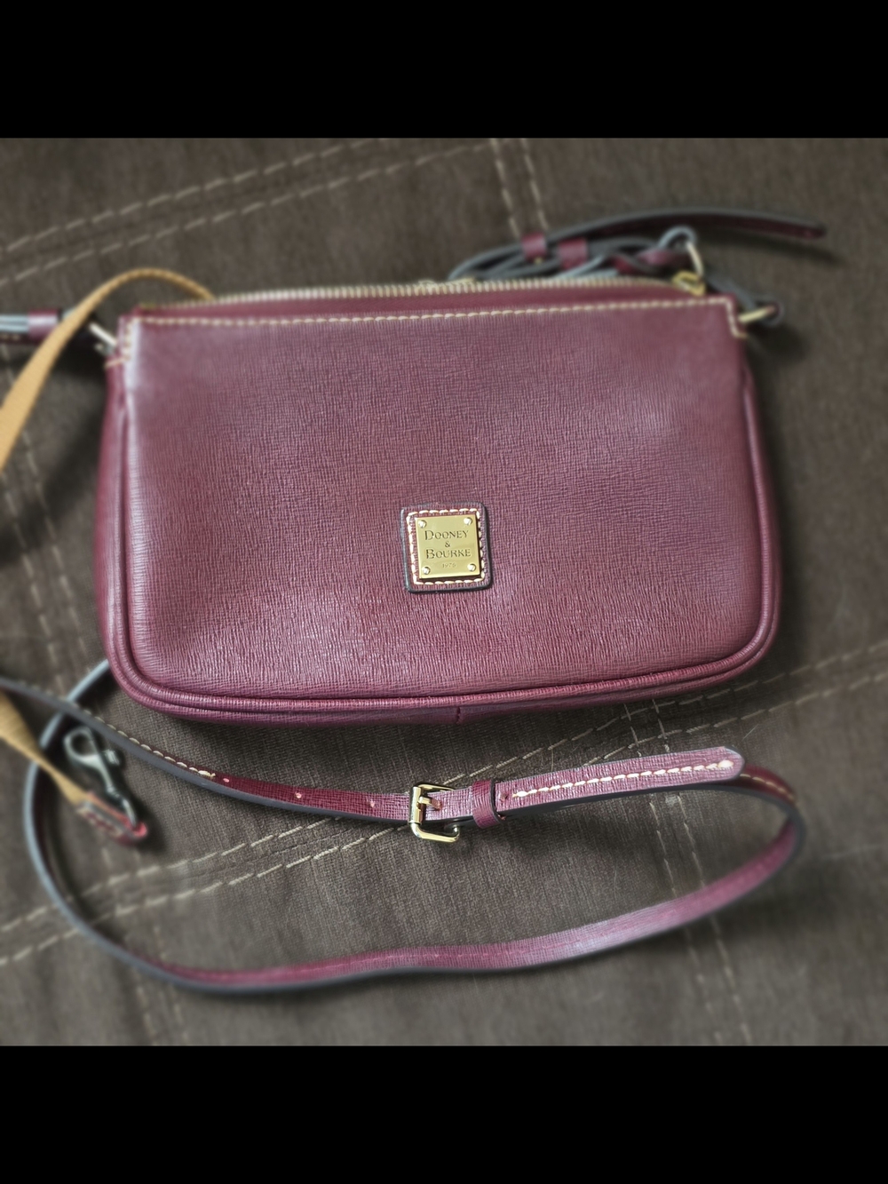 Dooney & Bourke Burgundy Crossbody Bag